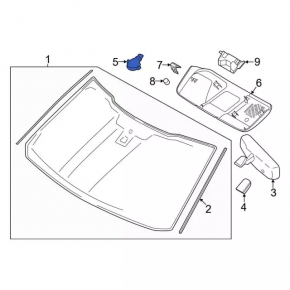 Rain sensor Ford Mustang mk6 15-