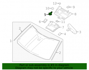 Rain sensor Ford Mustang mk6 15-
