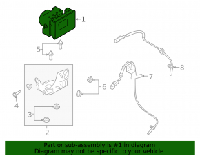 ABS ABS Ford Fusion mk5 13-16 hybrid