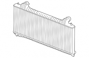 Radiator cooling water Jaguar F-Pace X761 17- AJ126, AJ133