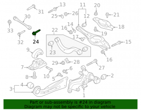 Audi Q3 8U 15-18 82.5mm camber bolt
