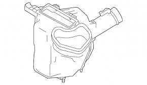Air filter housing Infiniti FX35 QX70 09-17 3.5, 3.7