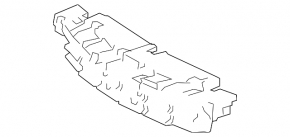 Toyota Camry v55 15-17 front bumper absorber