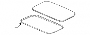 Glass hatch Honda Civic X FC 16-21 4d