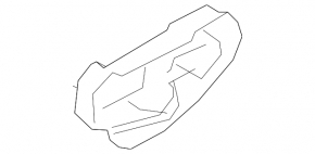 Inner front right door handle for Kia Sorento 16-20