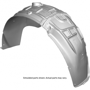 Rear left fender liner Chevrolet Equinox 18-