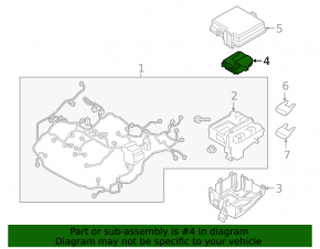Hyundai Tucson 22-24 1.6T HEV Underhood Fuse Box