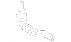 Right steering tip for Mercedes A-class V177 19-22