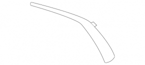 Front bumper molding right Mercedes W213 E 350/450 21-23