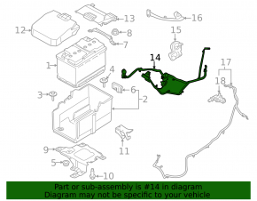 Lincoln MKC 15-19 Starter-Generator Wiring