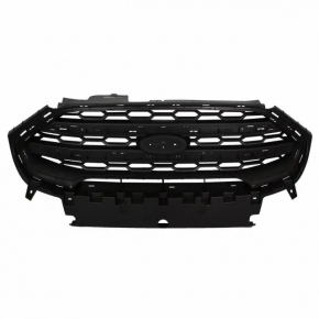 Base of radiator grill grill Ford Ecosport 18-22 black gloss