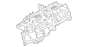 BMW X3 G01 20-24 2.0T Intake Manifold, Plug-in with Intercooler