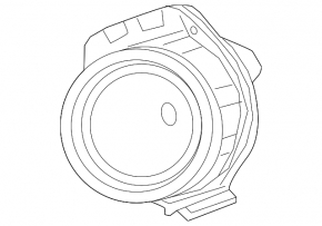 Chevrolet Camaro 16 front right door speaker dented