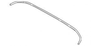 Windscreen wiper grille seal central Volvo XC60 18-23