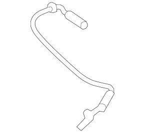 Rear left ABS sensor for BMW X1 E84 13-15