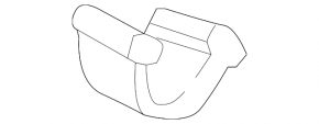 Front stabilizer mounting bracket left Audi Q7 16-