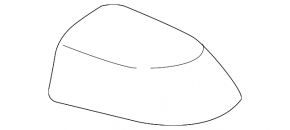 BMW X7 G07 19-25 Left Side Mirror Cover Upper