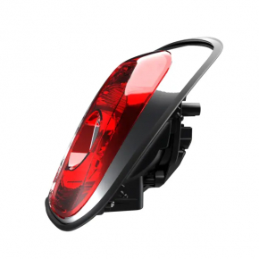 Right headlight Fiat 500 12-19 broken glass, for spare parts