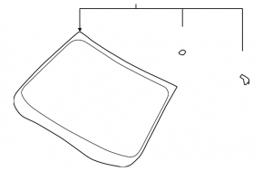 Windshield Subaru Forester 19-21 SK without heating