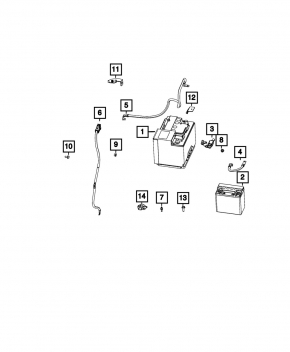 Jeep Compass 22-25 Alternator Wiring