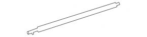 Door-glass molding, center rear right, Lexus ES 19-26
