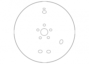 Wheel disk R21 8.5J ET:34 Audi Q5 80A 18-24 style CM8 with linings