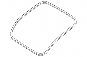 Rubber Seal Trunk Door Hyundai Veloster 12-17