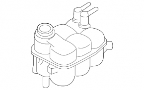 Expansion tank cooling Ford Explorer 20- without cap