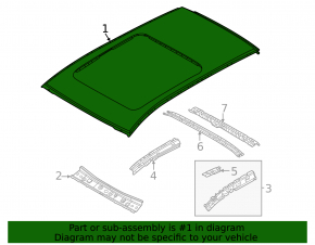 Mazda CX-50 2023-2025 metal roof with panoramic view and no antenna