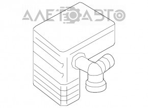 Air resonator Audi Q5 8R 13-16 hybrid