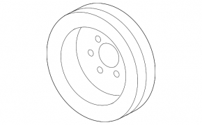Crankshaft Pulley BMW X5 E70 N55