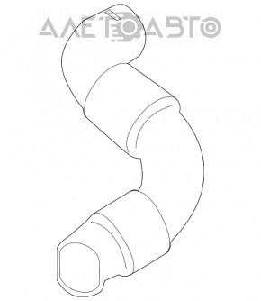 Air intake duct Mini Cooper Countryman R60 10-16