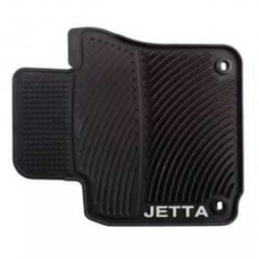 Floor mat front left VW Jetta 11-18 USA rubber black