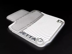 Floor mat front left VW Jetta 11-18 USA rubber black