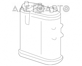 Mercedes W211 carbon canister absorber, bare