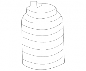 Rear left air spring for Lexus GX470 03-09