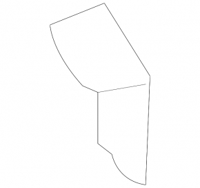 Front Bumper Absorber Mount Right BMW X1 F48 16-19