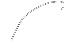 Left side chrome roof molding for BMW 335i e92 07-13