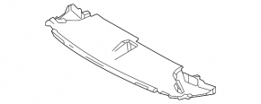 Lower front bumper absorber for Lexus RX 23-26 Japan built