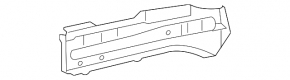 Outer part of the front right side member of the Toyota Rav4 06-12