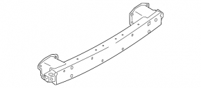 Subaru b9 Tribeca Rear Bumper Reinforcement