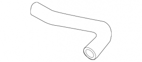 Lower left cooling pipe Audi Q7 4L 11-15 3.0