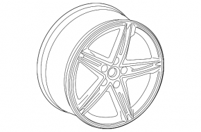 Wheel disk R18 Audi A5 F5 18-19 style CE0
