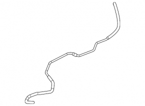 Mercedes CLS-class C218 12-18 washer reservoir hose supply