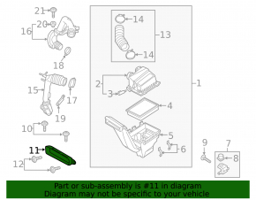 Ford Edge 19-2.0T TV Air Intake