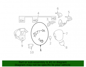 Naked steering wheel for Mazda6 09-10