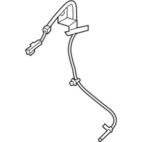 Front left ABS sensor for Ford Edge 15-19