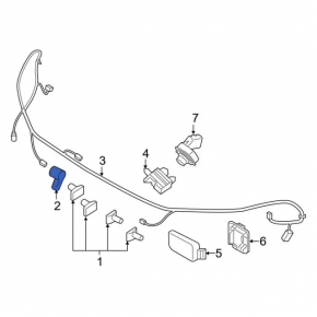 Parking sensors front Ford Explorer 20-23 internal
