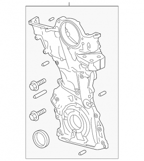 Mazda 3 19-24 2.5 Engine Front Cover