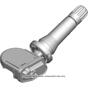 GMC Terrain 18-23 315 MHz Wheel Pressure Sensor Dead Battery